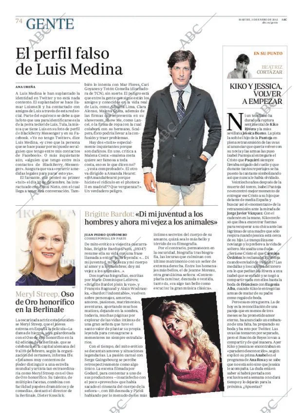 ABC MADRID 03-01-2012 página 74