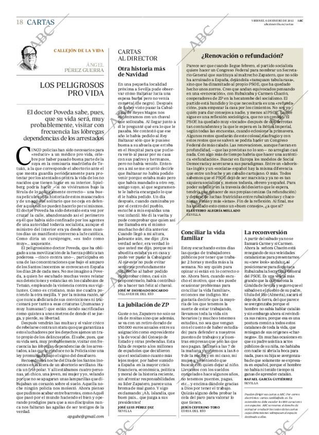 ABC SEVILLA 06-01-2012 página 18