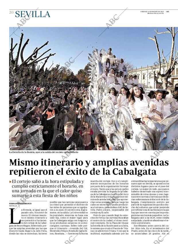 ABC SEVILLA 06-01-2012 página 20