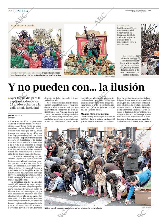 ABC SEVILLA 06-01-2012 página 22