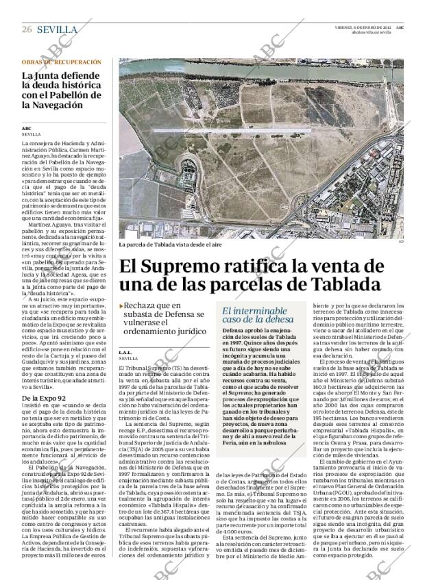 ABC SEVILLA 06-01-2012 página 26