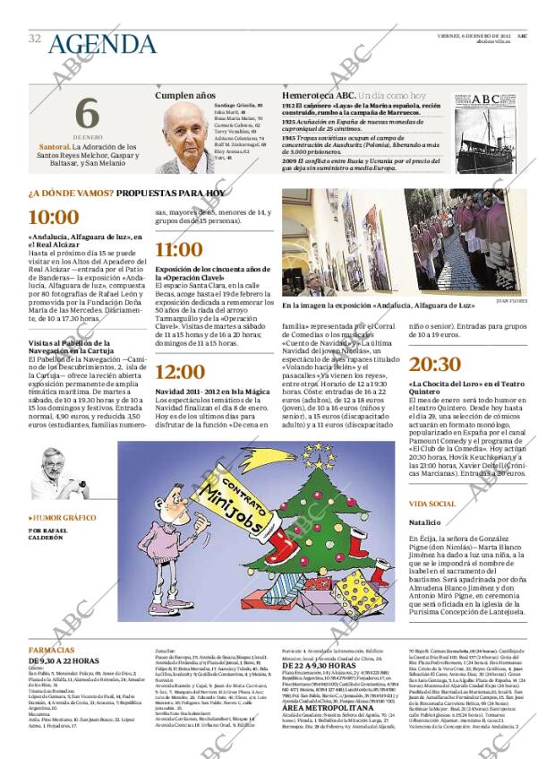 ABC SEVILLA 06-01-2012 página 32