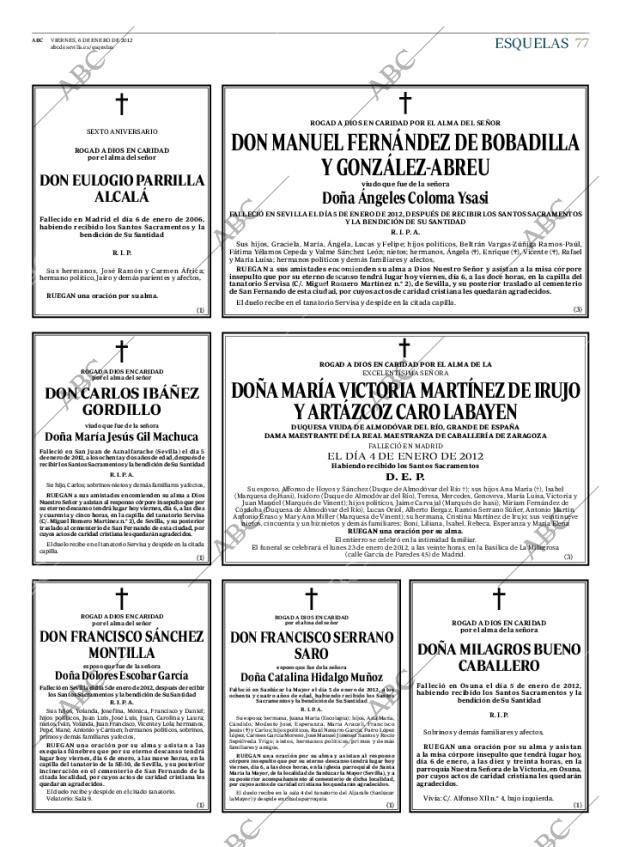 ABC SEVILLA 06-01-2012 página 77