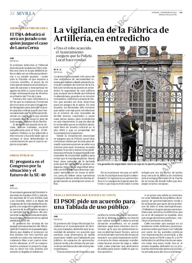 ABC SEVILLA 07-01-2012 página 22