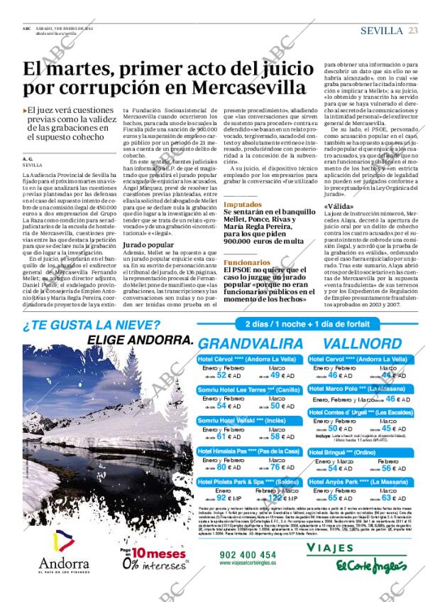 ABC SEVILLA 07-01-2012 página 23