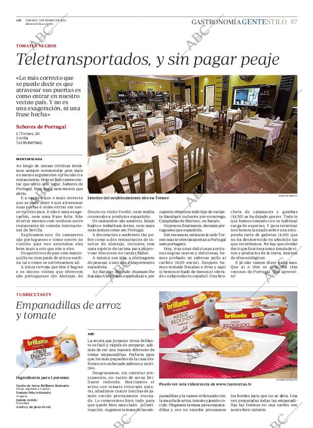 ABC SEVILLA 07-01-2012 página 87