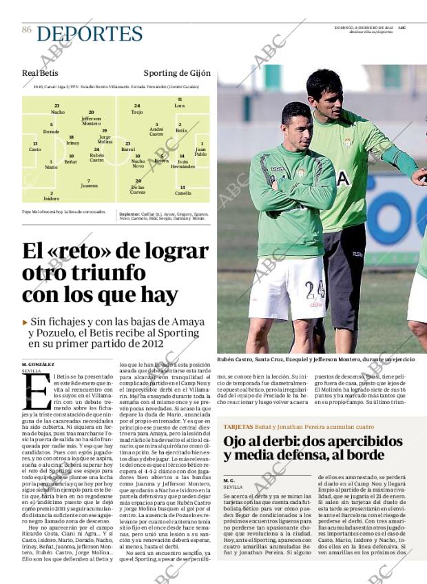 ABC SEVILLA 08-01-2012 página 86