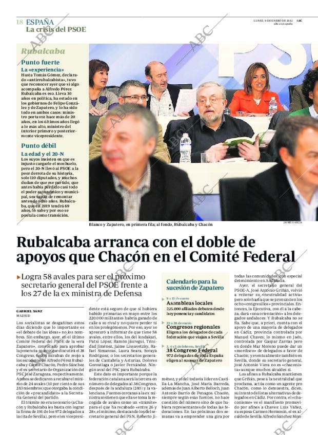 ABC MADRID 09-01-2012 página 18