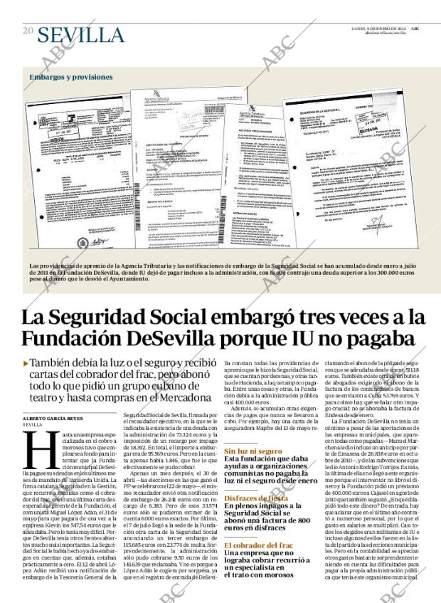 ABC SEVILLA 09-01-2012 página 20