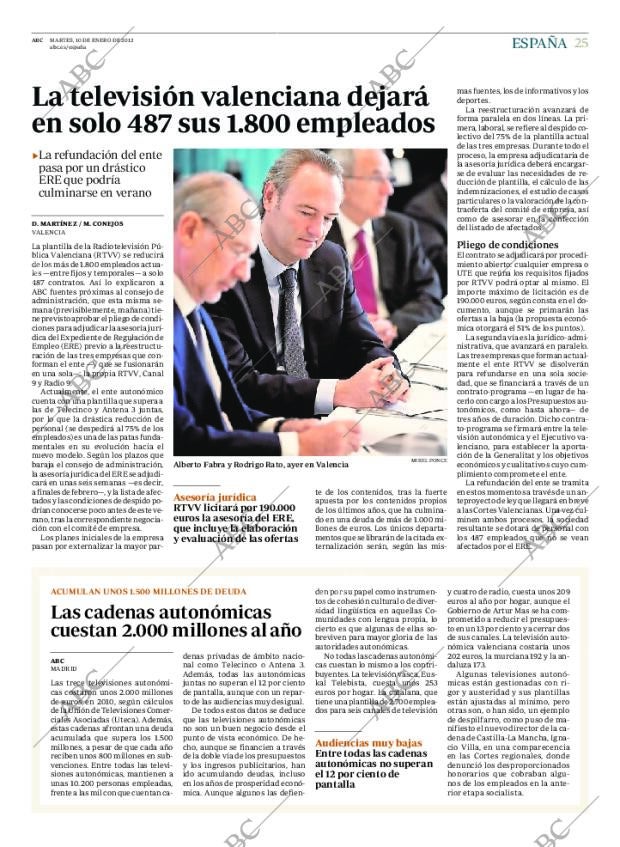 ABC MADRID 10-01-2012 página 25