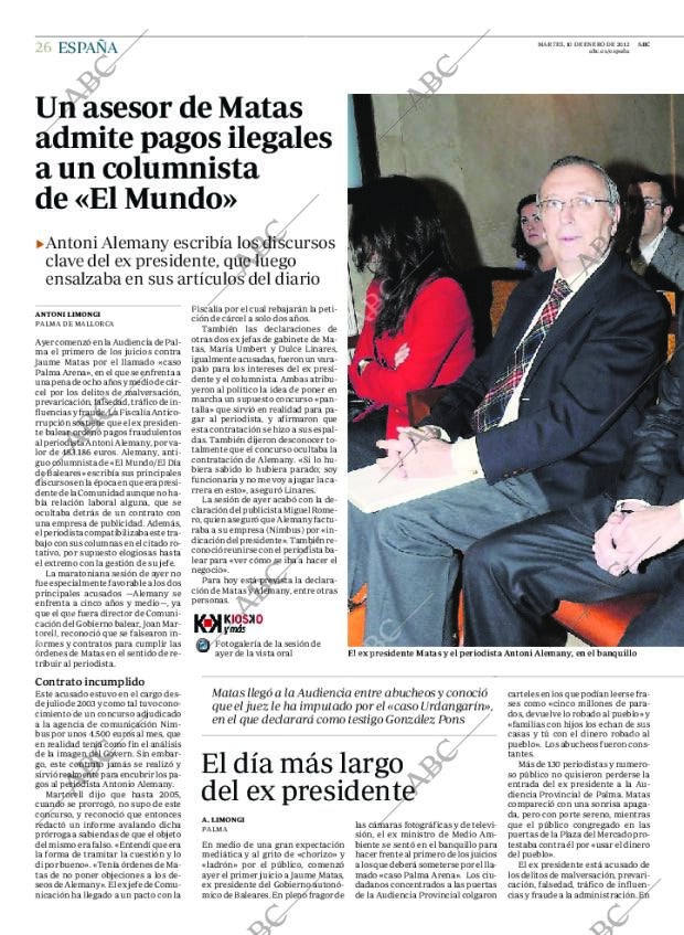 ABC MADRID 10-01-2012 página 26