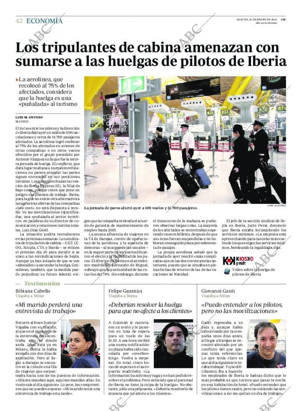 ABC MADRID 10-01-2012 página 42