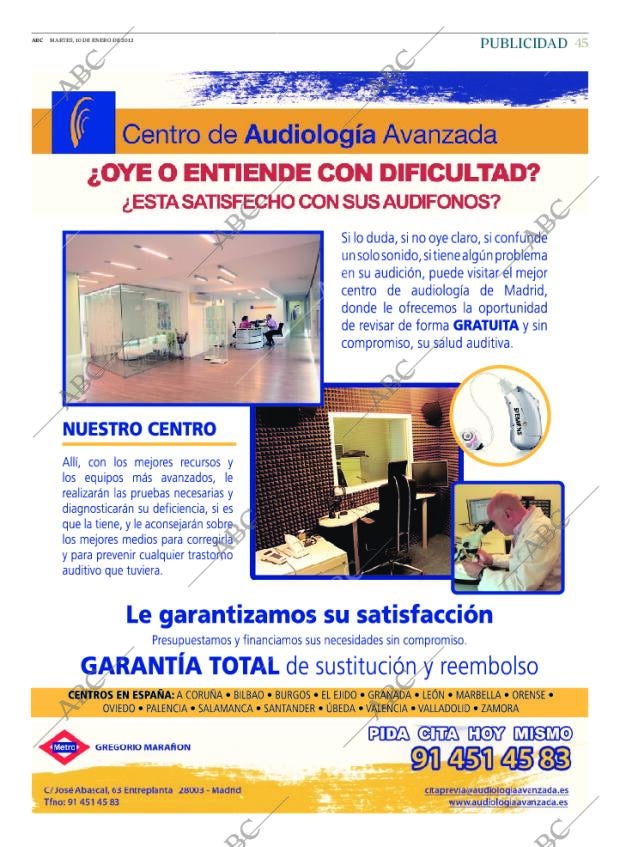ABC MADRID 10-01-2012 página 45