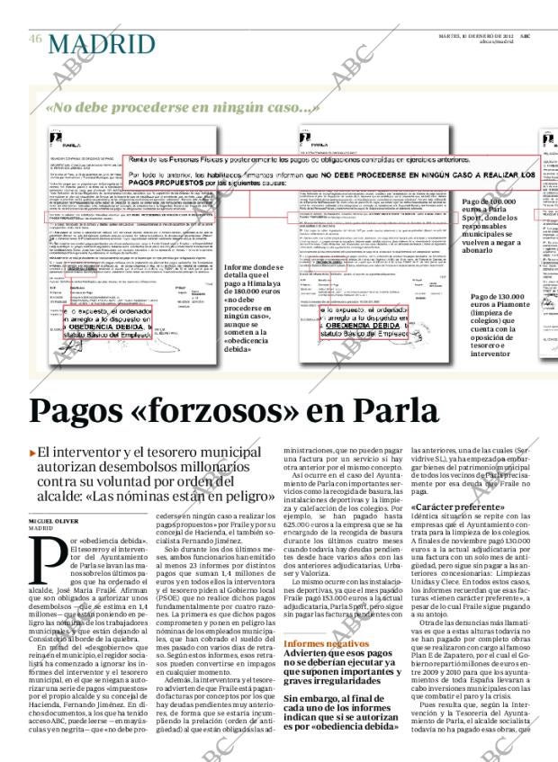 ABC MADRID 10-01-2012 página 46