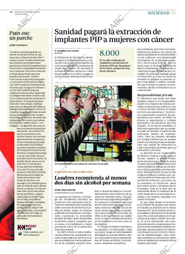 ABC MADRID 10-01-2012 página 53