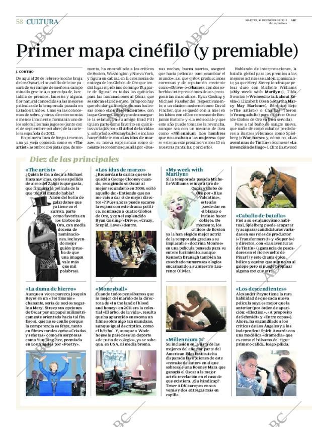 ABC MADRID 10-01-2012 página 58