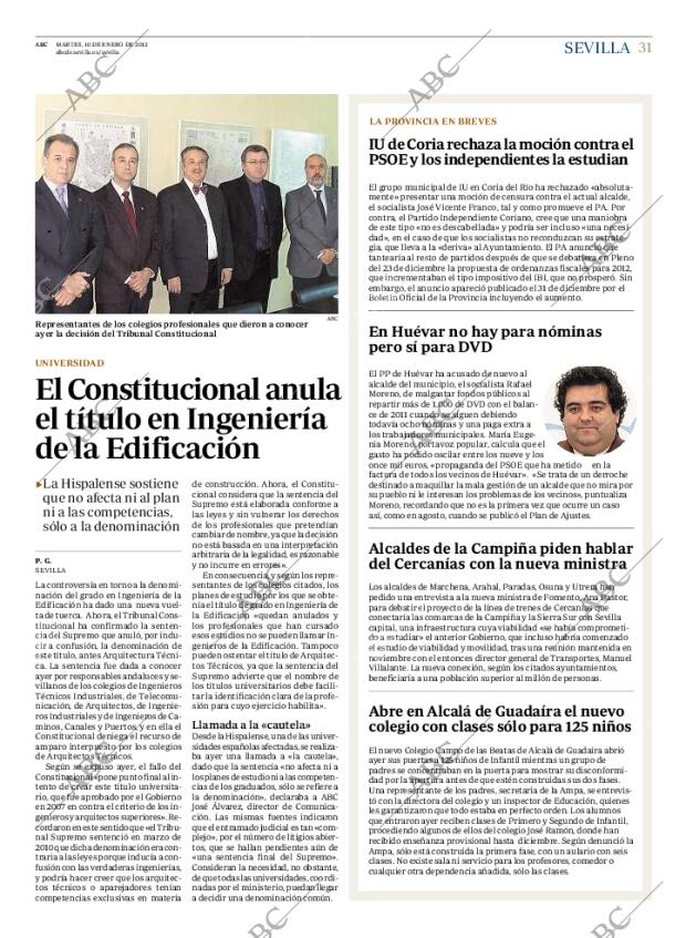 ABC SEVILLA 10-01-2012 página 31