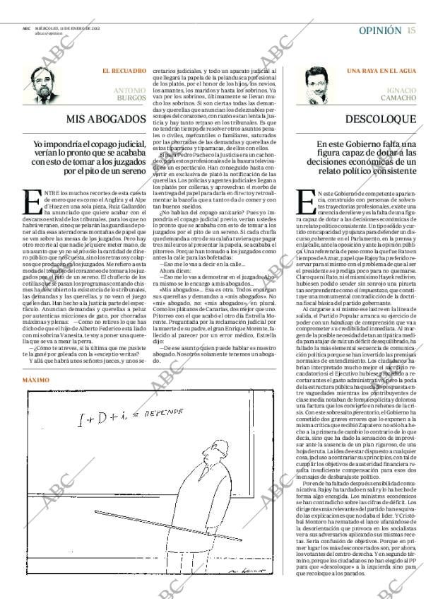 ABC MADRID 11-01-2012 página 15