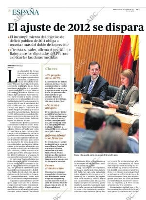 ABC MADRID 11-01-2012 página 18