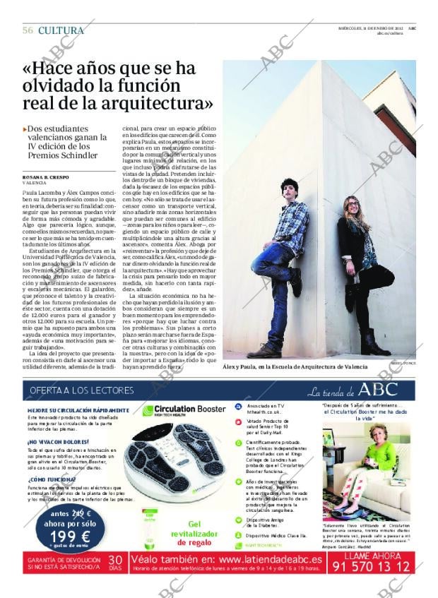 ABC MADRID 11-01-2012 página 56