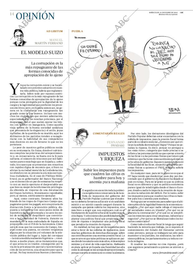 ABC SEVILLA 11-01-2012 página 14