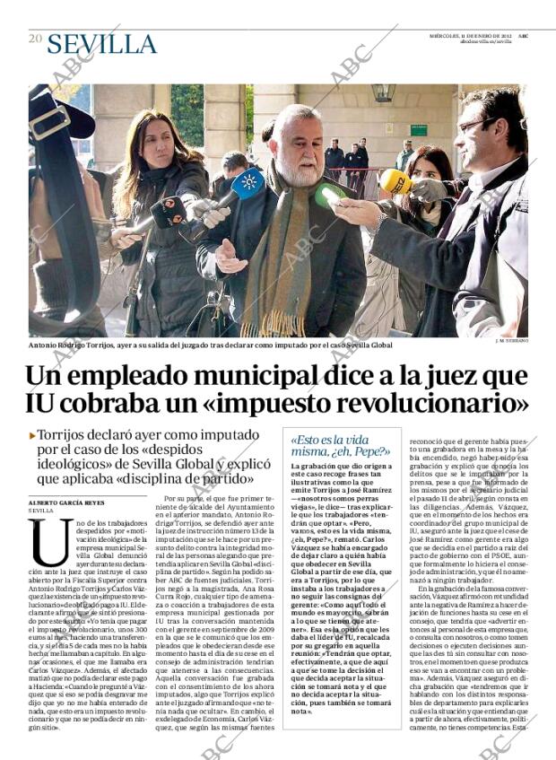 ABC SEVILLA 11-01-2012 página 20
