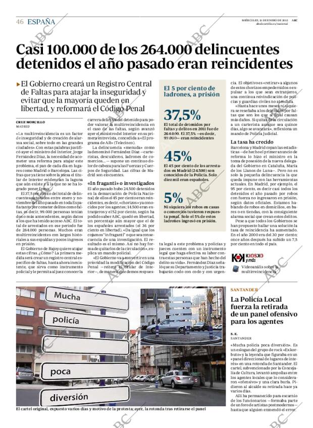 ABC SEVILLA 11-01-2012 página 46