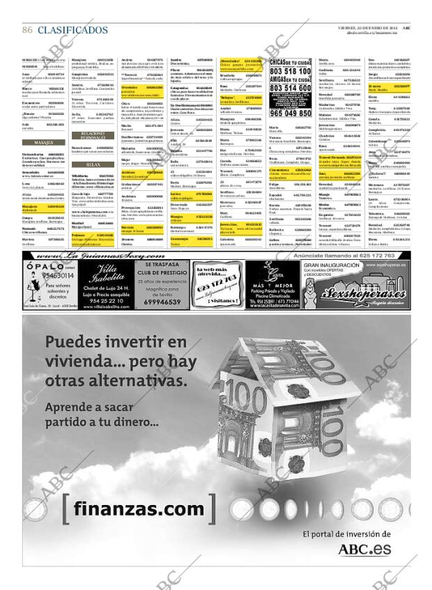 ABC SEVILLA 20-01-2012 página 86