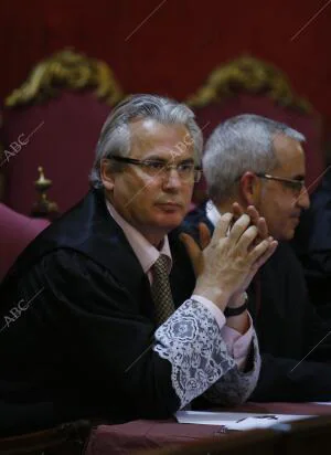 comienzo del segundo juicio en el tribunal supremo de Madrid contra el juez...