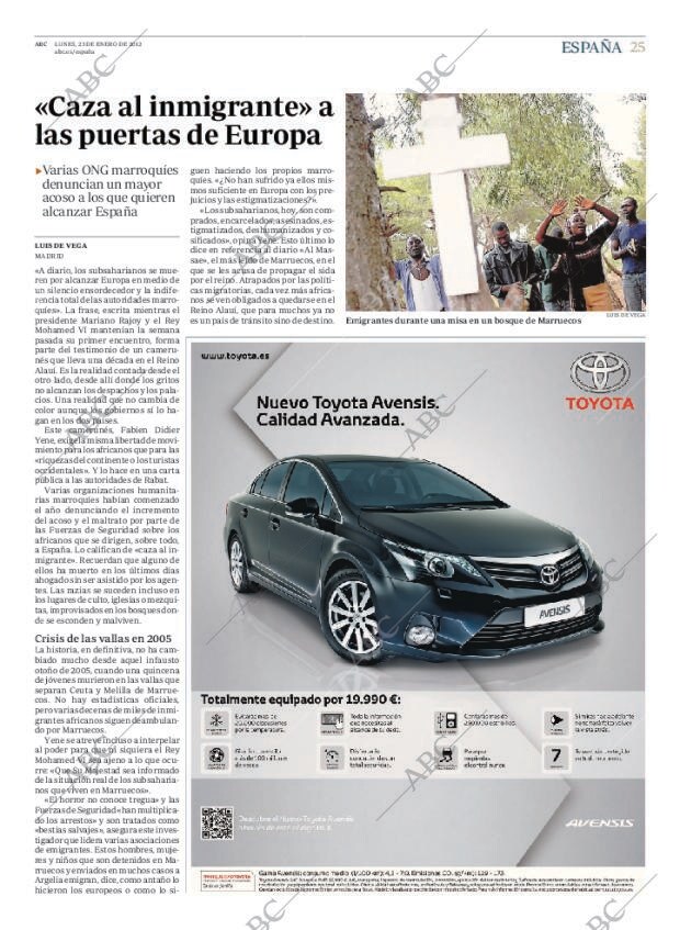 ABC MADRID 23-01-2012 página 25
