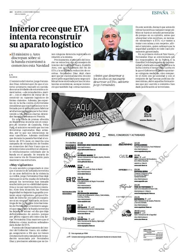 ABC MADRID 24-01-2012 página 25