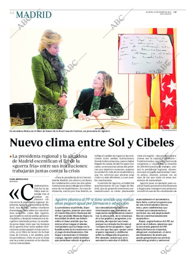ABC MADRID 24-01-2012 página 44