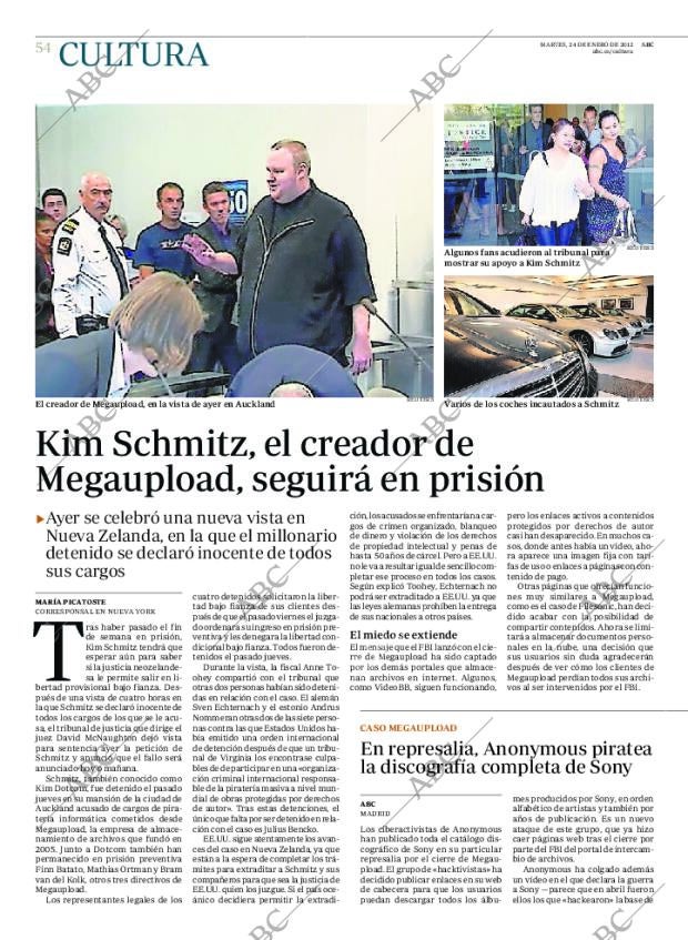 ABC MADRID 24-01-2012 página 54