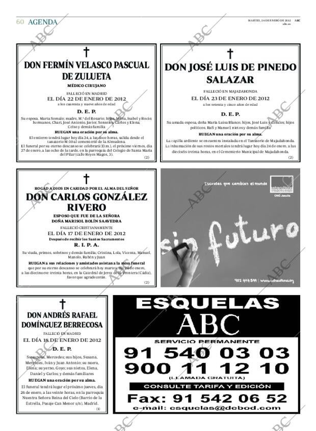 ABC MADRID 24-01-2012 página 60