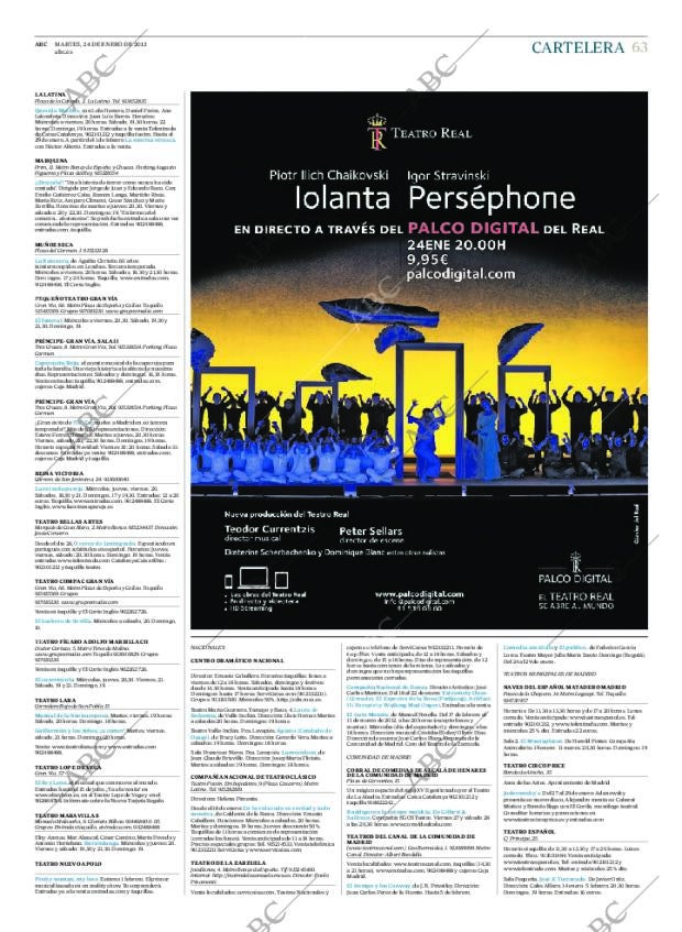 ABC MADRID 24-01-2012 página 63