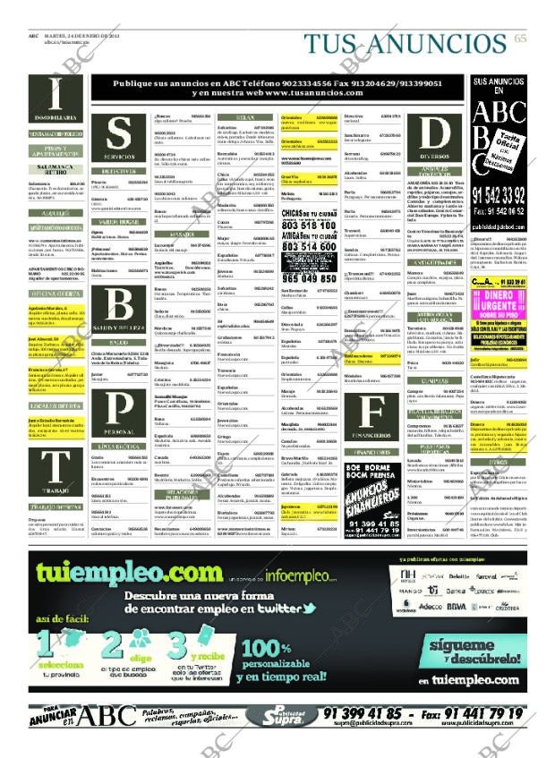 ABC MADRID 24-01-2012 página 65