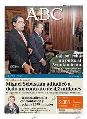 ABC SEVILLA 24-01-2012 página 1