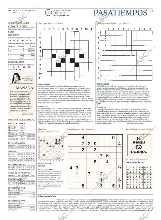 ABC MADRID 25-01-2012 página 73