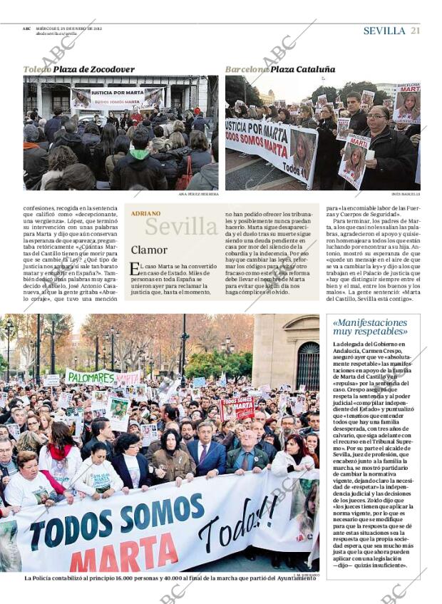 ABC SEVILLA 25-01-2012 página 21