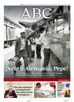 ABC SEVILLA 29-01-2012 página 1