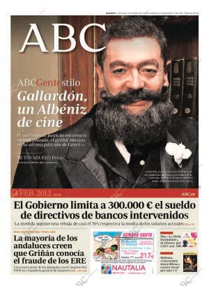 ABC MADRID 04-02-2012 página 1