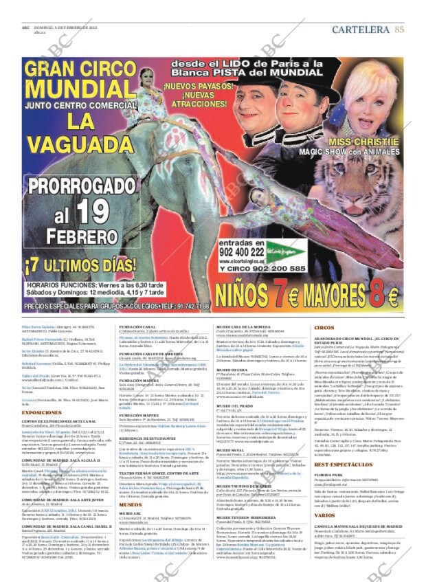 ABC MADRID 05-02-2012 página 85