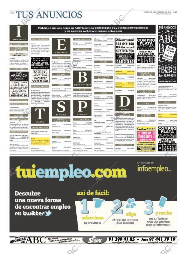 ABC MADRID 05-02-2012 página 86