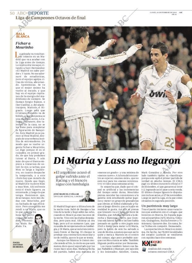 ABC MADRID 20-02-2012 página 50