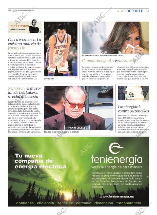 ABC MADRID 20-02-2012 página 61