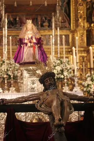 Funcion principal de instituto del cristo de la Carreteria, en la parroquia del...