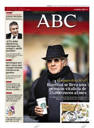 ABC CORDOBA 25-02-2012 página 1