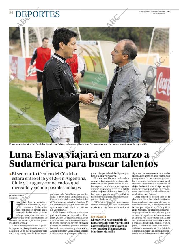 ABC CORDOBA 25-02-2012 página 84