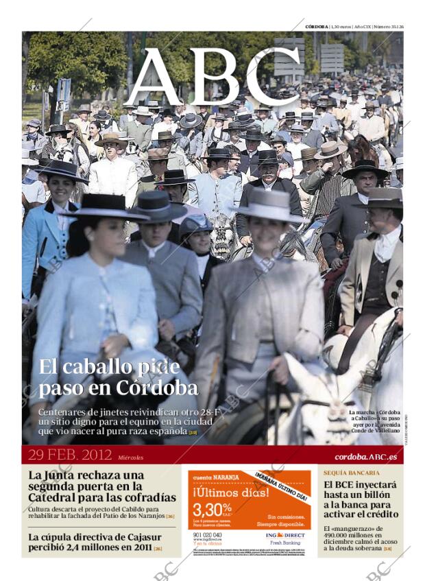 ABC CORDOBA 29-02-2012 página 1