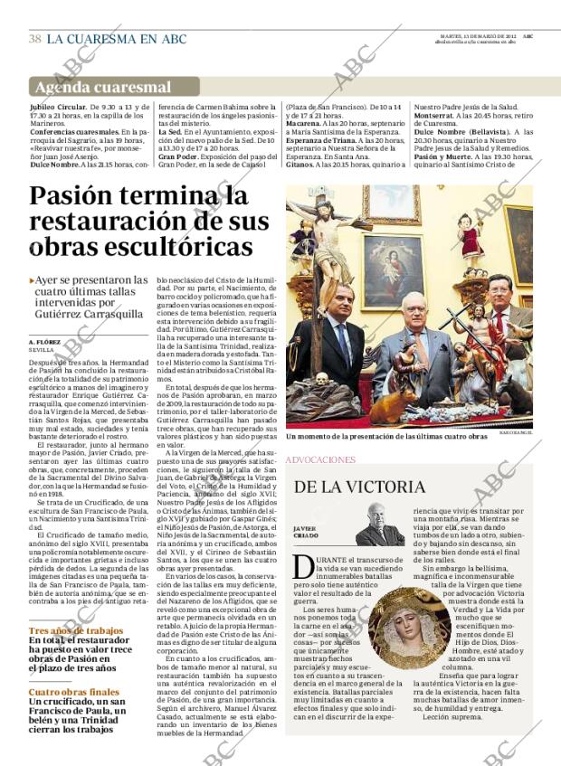 ABC SEVILLA 13-03-2012 página 38